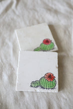 Barrel Cactus Marble Coaster