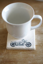 Motorcycle Marble Coaster Set