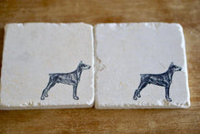 Doberman Marble Coasters