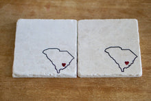 South Carolina Marble Coasters