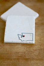 Washington State Marble Coasters