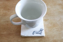 Dachshund Dog Marble Coasters Gift