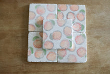 Peach Marble Coasters