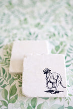 Greyhound Marble Coasters