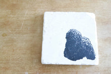 Puli Dog Marble Coasters