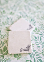 Dachshund Dog Marble Coasters Gift