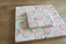 Peach Marble Coasters