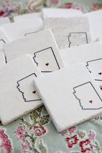 Arizona Marble Coaster Set