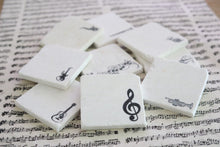 Clarinet marble coasters