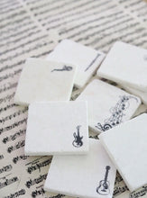 Clarinet marble coasters
