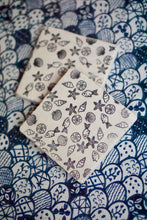 Seashells Nautical Marble Coaster Home Decor- Nautical Coasters