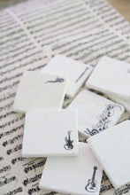 Piano marble coasters