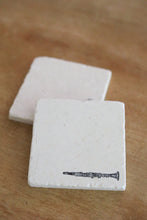 Clarinet marble coasters