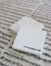 Clarinet marble coasters