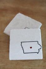 Iowa Marble Coaster Set
