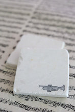 Trumpet marble coasters