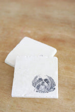 Shitzu Marble Coaster Set
