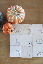 New Jersey Marble Coaster Set