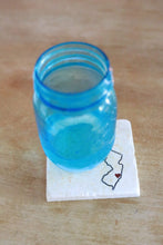 New Jersey Marble Coaster Set