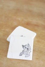 Westie Marble Coaster Set