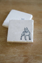 American Staffordshire Terrier Marble Coasters