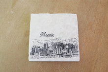 Phoenix Arizona Marble Coaster Set