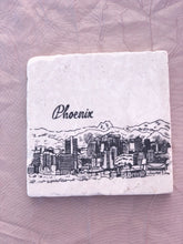 Phoenix Arizona Marble Coaster Set