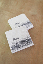 Phoenix Arizona Marble Coaster Set