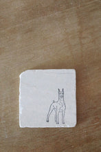 Doberman Marble Coasters