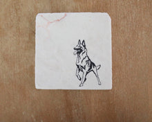 Malinois Marble Coaster Set Gift