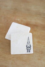 Lawn Gnome Marble Coasters