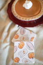 Pumpkin Spice Latte, Pumpkin and Football Marble Coasters
