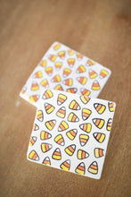 Candy Corn Marble Coaster