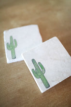 Saguaro Painted Marble Coasters