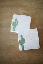 Saguaro Painted Marble Coasters