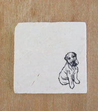 Wheaten Terrier Stone Coaster Set