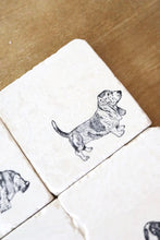 Basset Hound Coaster set of 4