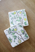 Chinoiserie Marble Coaster Set