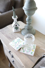 Chinoiserie Marble Coaster Set