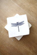 Dragonfly Marble Coaster Set