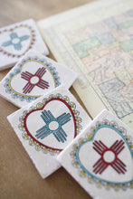 New Mexico Zia Coasters Set of 4. New Mexico Gift. Zia gift/ Albuquerque, Santa Fe, Taos, Las Cruces