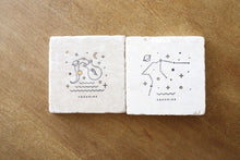 Aquarius Zodiac Sign Coasters