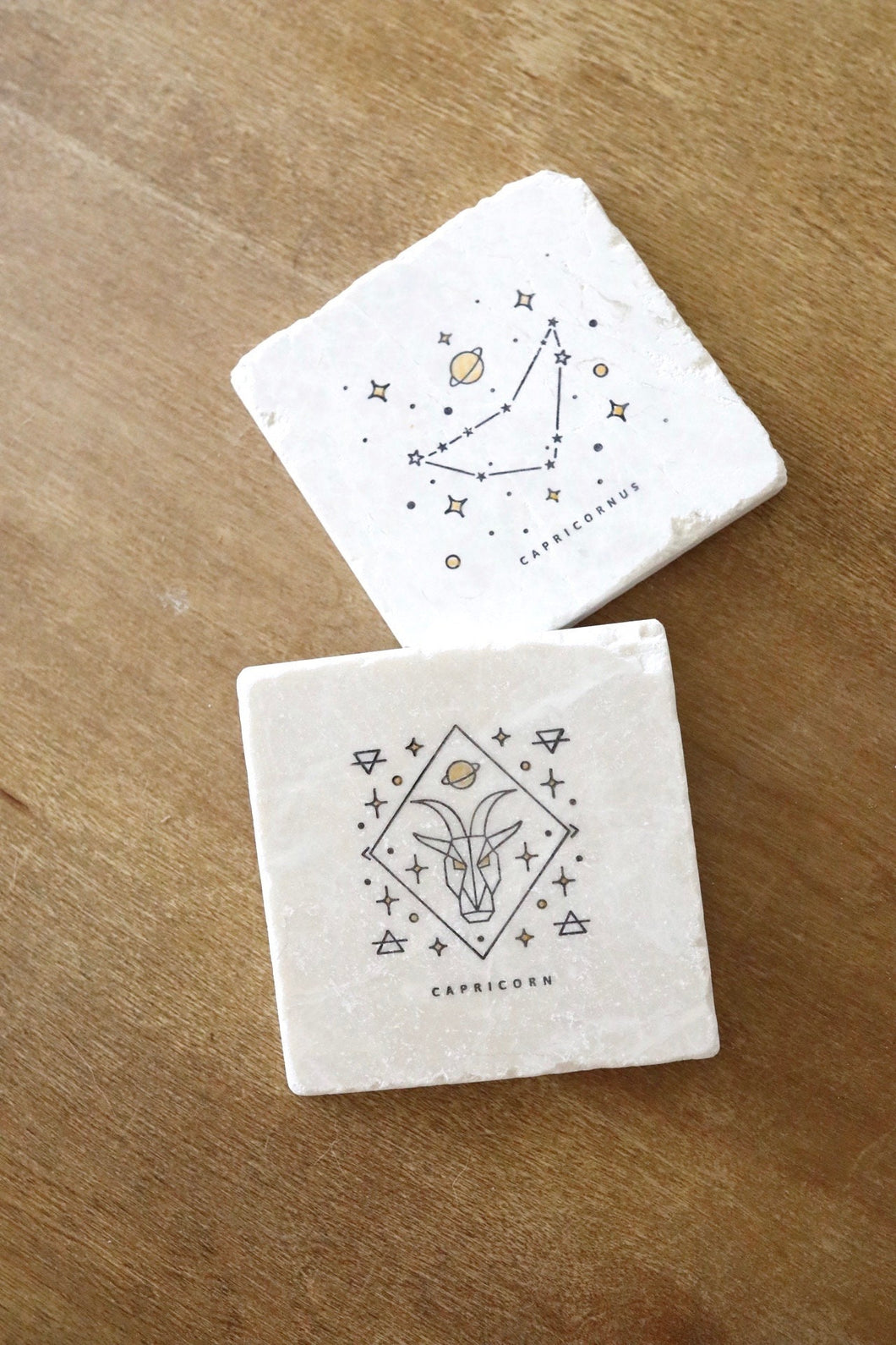 Capricorn Zodiac Sign Coasters