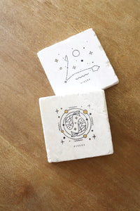 Pisces Zodiac Sign Coasters