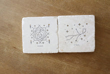 Virgo Zodiac Sign Coasters