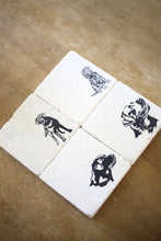 Black Lab Coaster Set of 4
