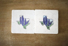Texas Bluebonnet Painted Coasters