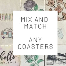 Mix and Match Custom Marble Coasters/ Stone Coaster Set/ Personalized coasters/ Tile Coasters/ Stone Coasters/ Lace, Grace and Peonies