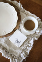 Beagle Marble Drink Coasters