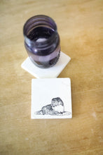 Collie Marble Coasters